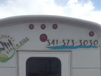 Harney County transit bus