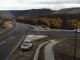 Roadwork at an intersection in Warm Springs.